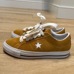 Suede Mustard Converse One Star